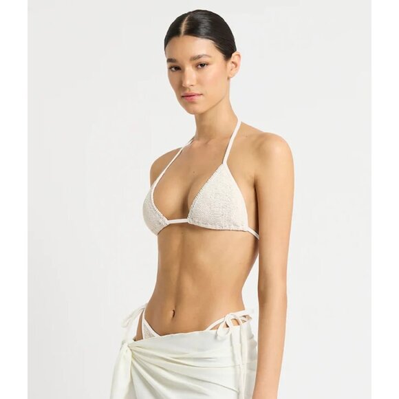 Bond Eye Australia Jinx Sarong in Coconut Milk - Picture 2 of 4